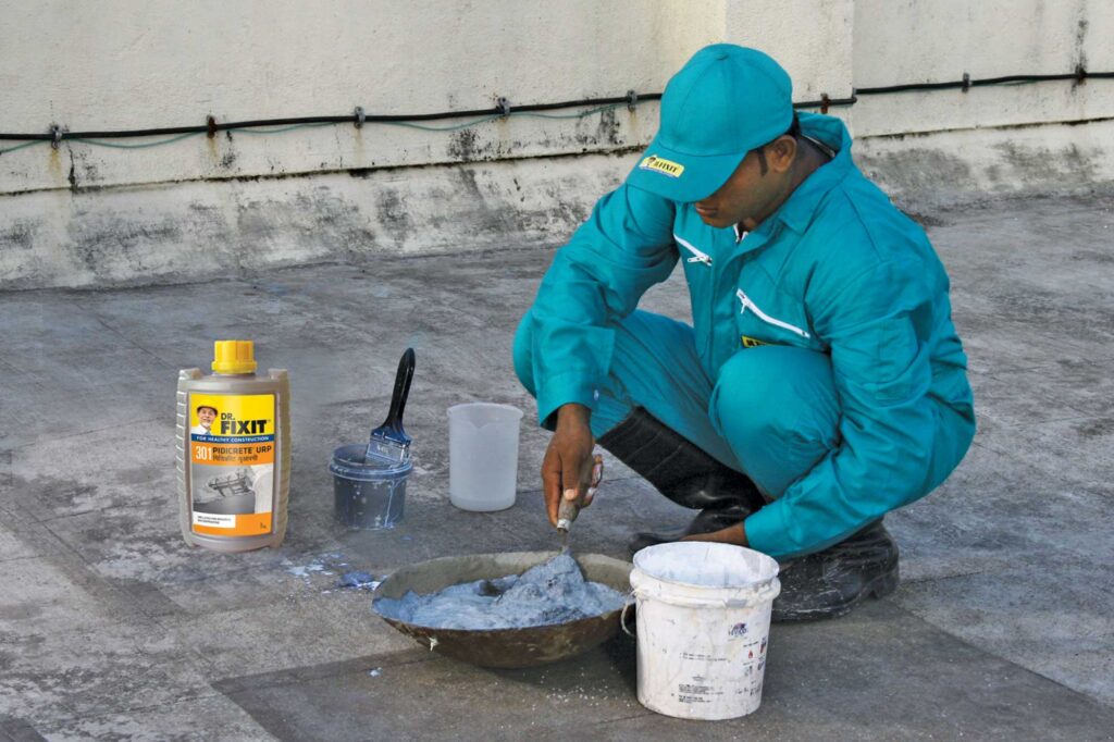Chemical waterproofing Photo