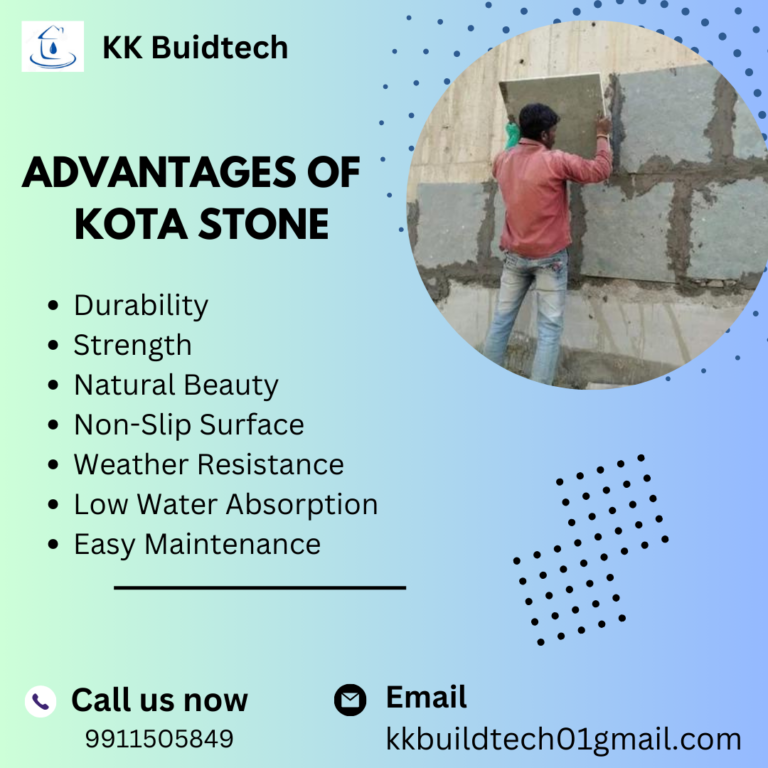 Advantages of Kota Stone waterproofing