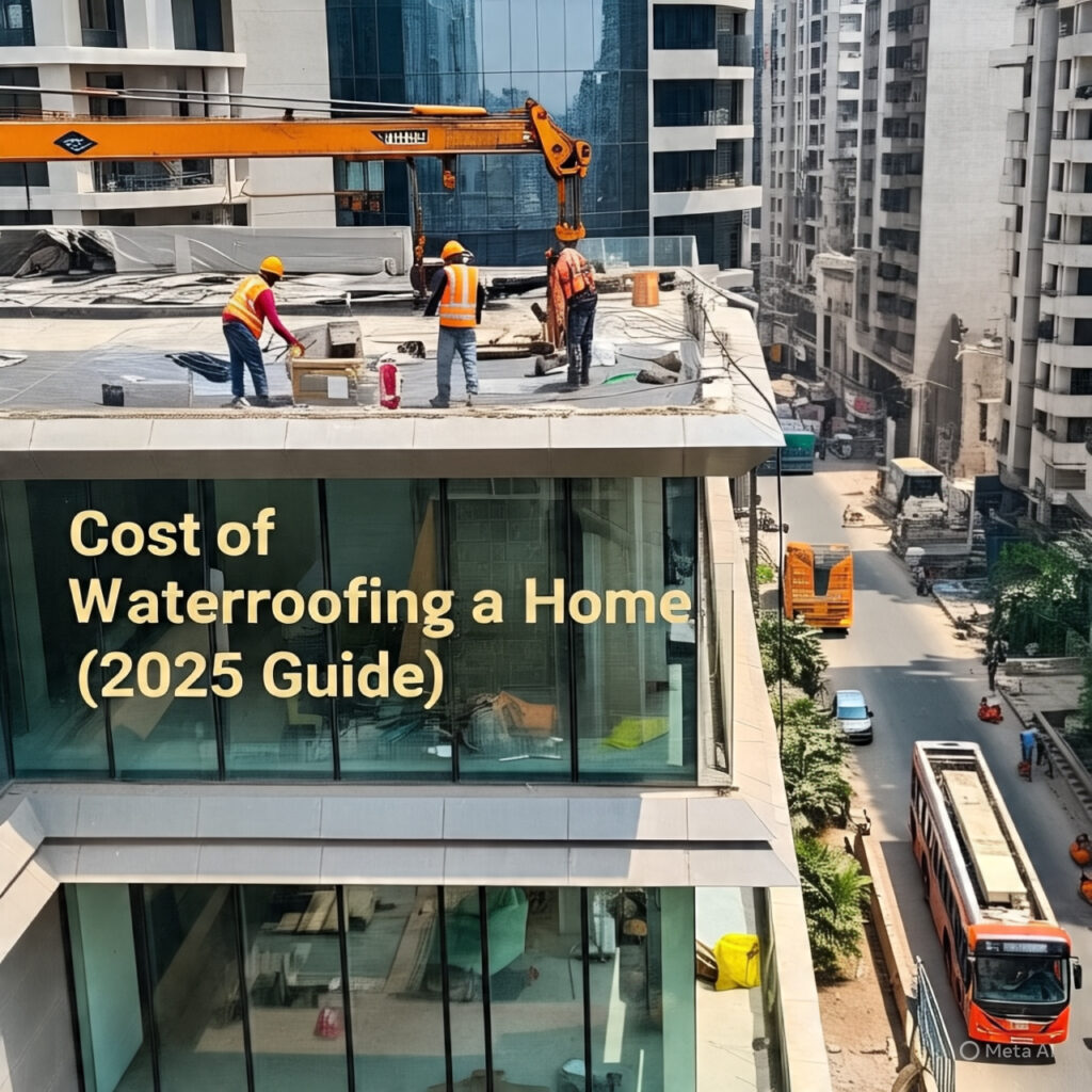 waterproofing cost in India