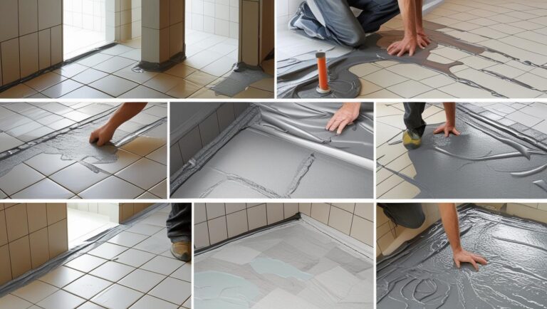 How to Waterproof a Bathroom Floor Without Removing Tiles